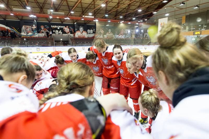 Ice Hockey. Women's World Championship Division 1B. Poland - Italy. 12.04.2022