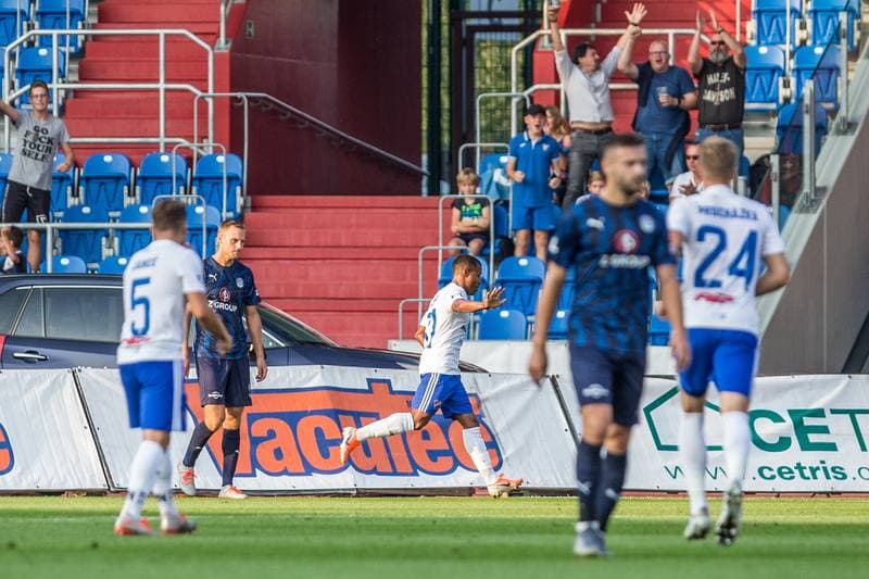 Football. Fortuna:Liga. Banik Ostrava - 1 FC Slovacko. 23.08.2019