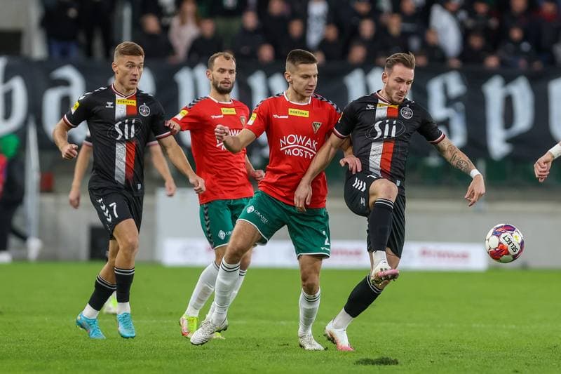 Football. Fortuna I Liga. Zaglebie Sosnowiec - Polonia Warszawa. 08.10.2023