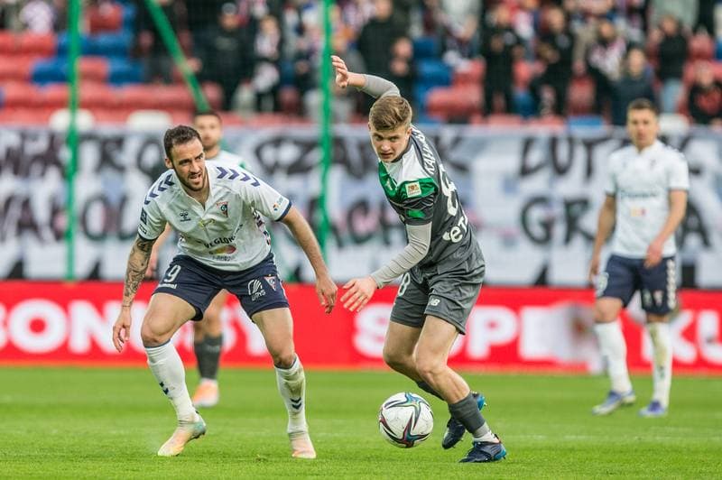 Football. PKO BP Ekstraklasa. Gornik Zabrze - Lechia Gdansk. 18.04.2022