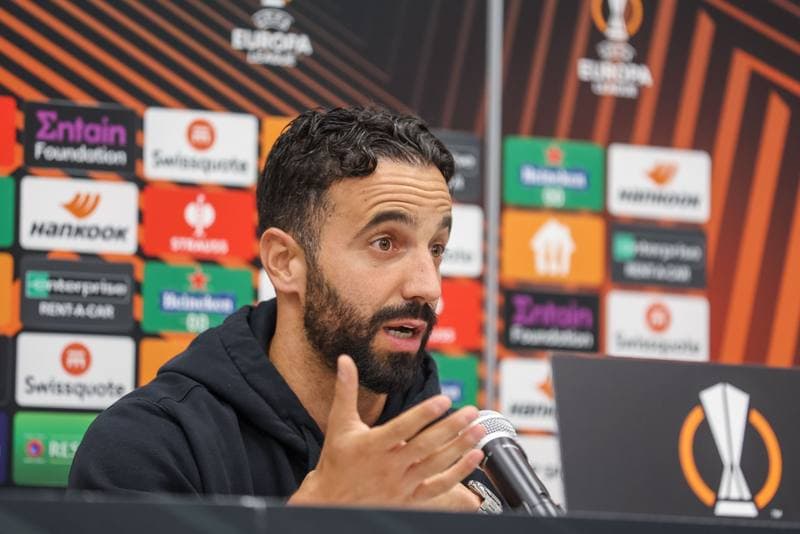 Football. Sporting CP. Press Conference. 25.10.2023