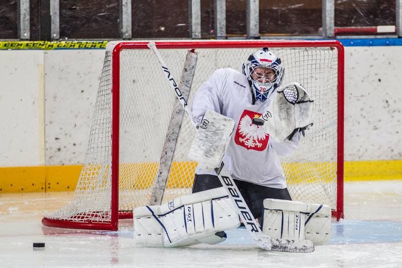 Ice Hockey. Poland national team. Training. 05.09.2019