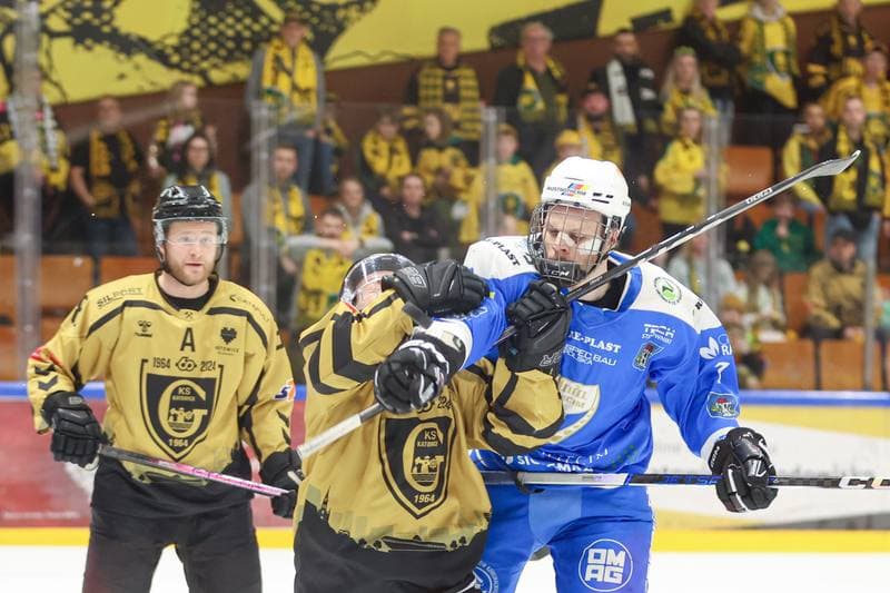 Ice Hockey. Tauron Hokej Liga. GKS Katowice - Re-Plast Unia Oswiecim. 03.04.2024
