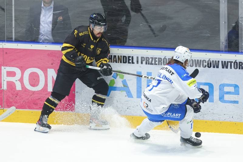 Ice Hockey. Tauron Hokej Liga. Re-Plast Unia Oswiecim - GKS Katowice. 06.04.2024