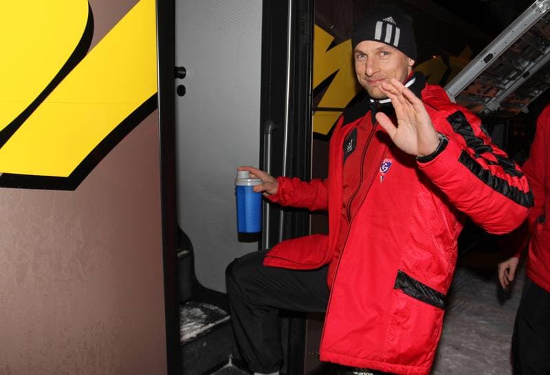 Football. Gornik Zabrze. Departure. 27.01.2013