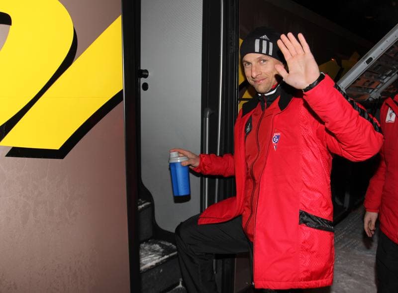 Football. Gornik Zabrze. Departure. 27.01.2013