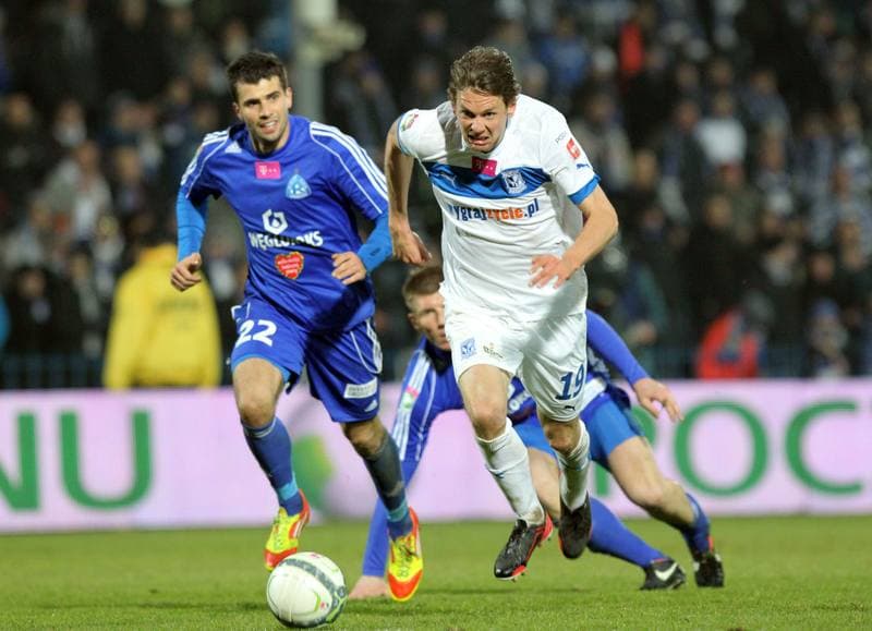 Football. T-Mobile Ekstraklasa. Ruch Chorzow - Lech Poznan. 24.02.2012