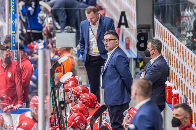 Ice Hockey. World Championship Division 1 Group B. Poland - Estonia. 26.04.2022