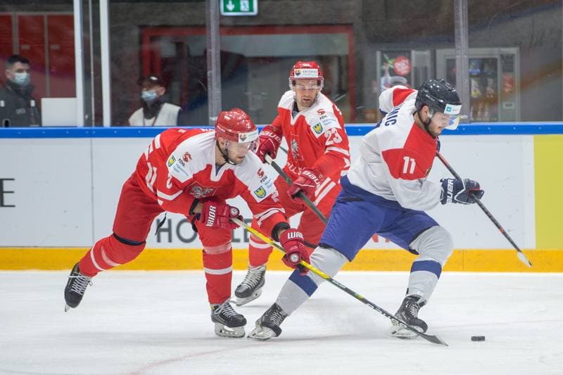 Ice Hockey. World Championship Division 1 Group B. Serbia - Poland. 29.04.2022
