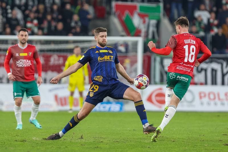 Football. Fortuna I Liga. Zaglebie Sosnowiec - Arka Gdynia. 12.11.2023