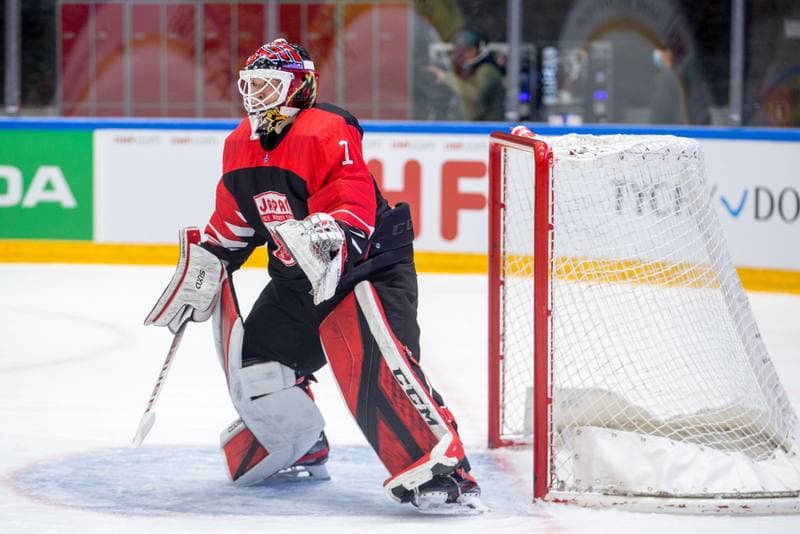 Ice Hockey. World Championship Division 1 Group B. Japan - Ukraine. 30.04.2022