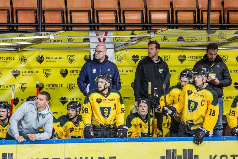 Ice Hockey. Polska Hokej Liga. GKS Katowice - Kadra U23 PZHL. 18.09.2019