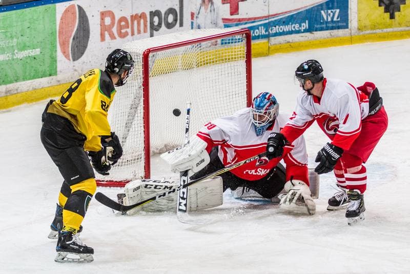 Ice Hockey. Polska Hokej Liga. GKS Katowice - Kadra U23 PZHL. 18.09.2019