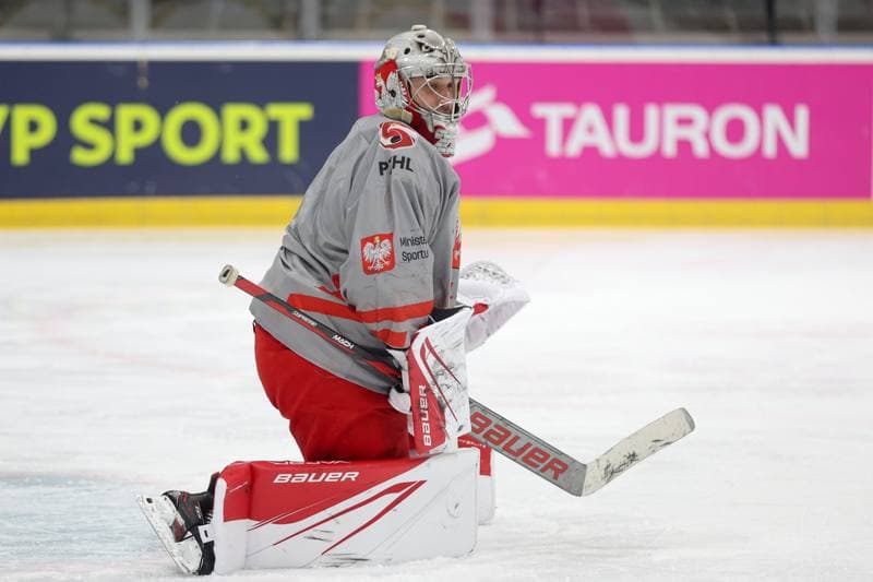 Ice Hockey. Poland national team. Training. 22.04.2024