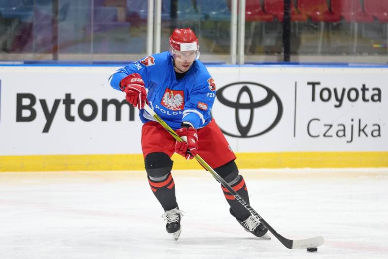 Ice Hockey. Poland national team. Training. 22.04.2024