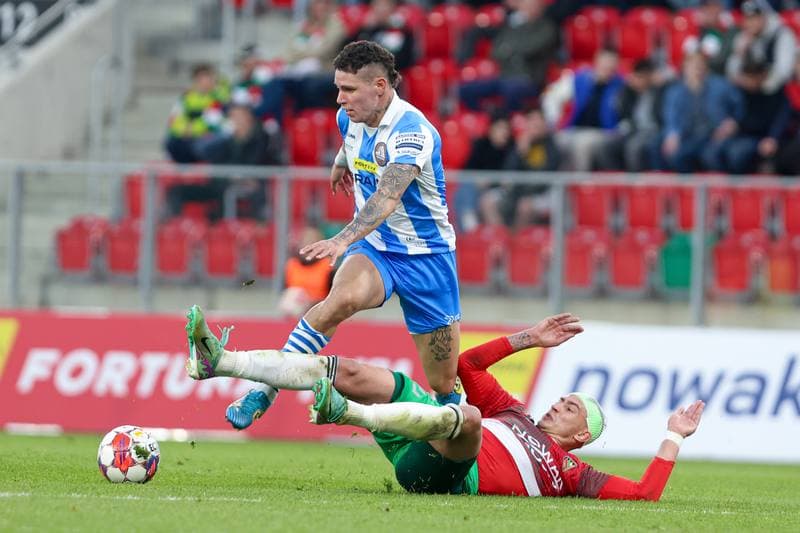 Football. Fortuna I Liga. Zaglebie Sosnowiec - Stal Rzeszow. 23.04.2024