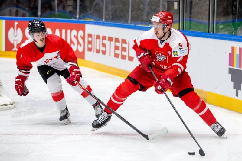 Ice Hockey. World Championship Division 1 Group B. Poland - Japan. 01.05.2022
