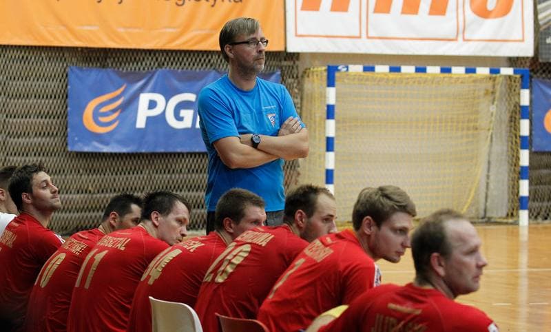Handball. Sparing. Gornik Zabrze - Zaporoze. 08.08.2014