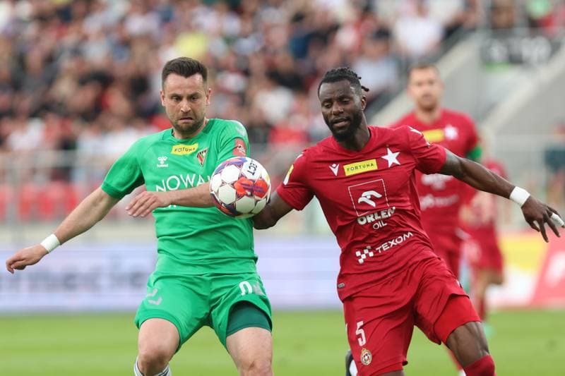 Football. Fortuna I Liga. Zaglebie Sosnowiec - Wisla Krakow. 06.05.2024