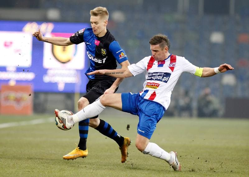 Football. T-Mobile Ekstraklasa. Podbeskidzie Bielsko Biala - Zawisza Bydgoszcz. 14.12.2014