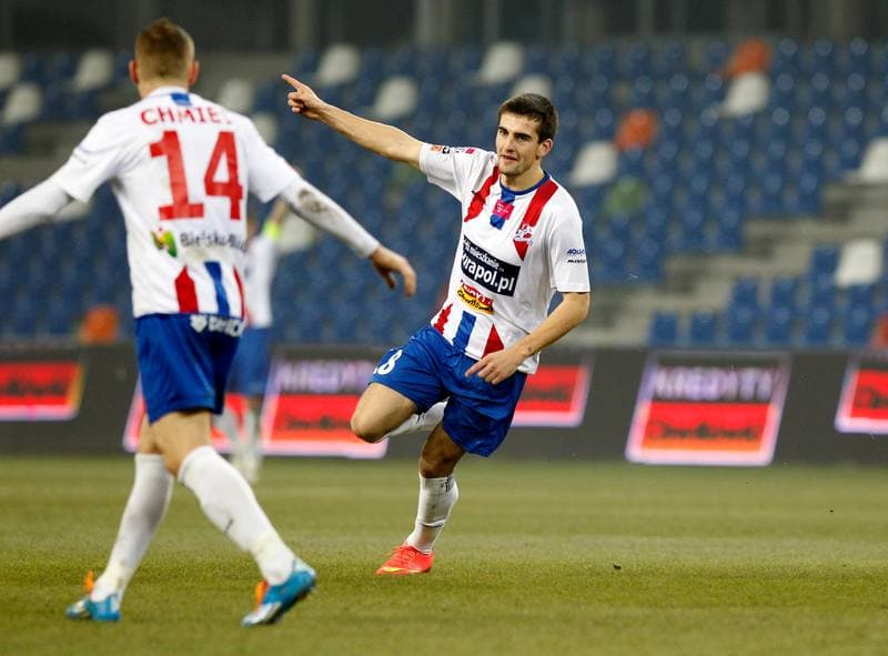 Football. T-Mobile Ekstraklasa. Podbeskidzie Bielsko Biala - Zawisza Bydgoszcz. 14.12.2014