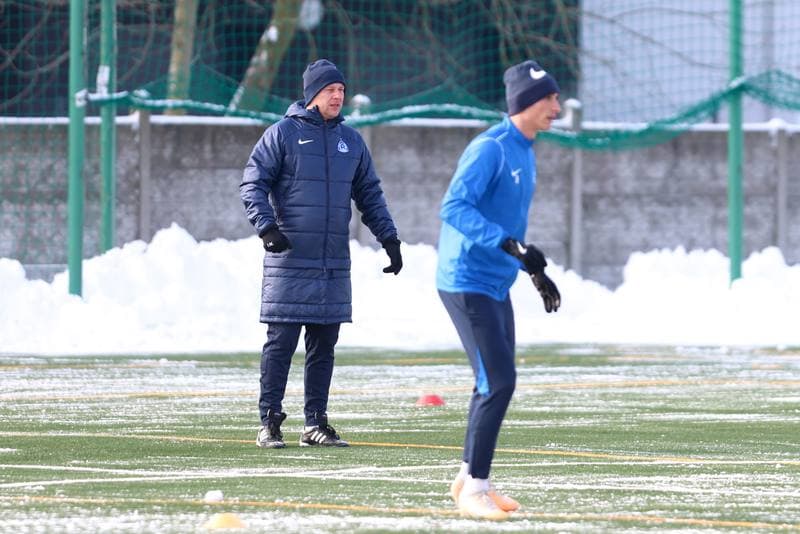 Football. Ruch Chorzow. Training. 08.01.2024