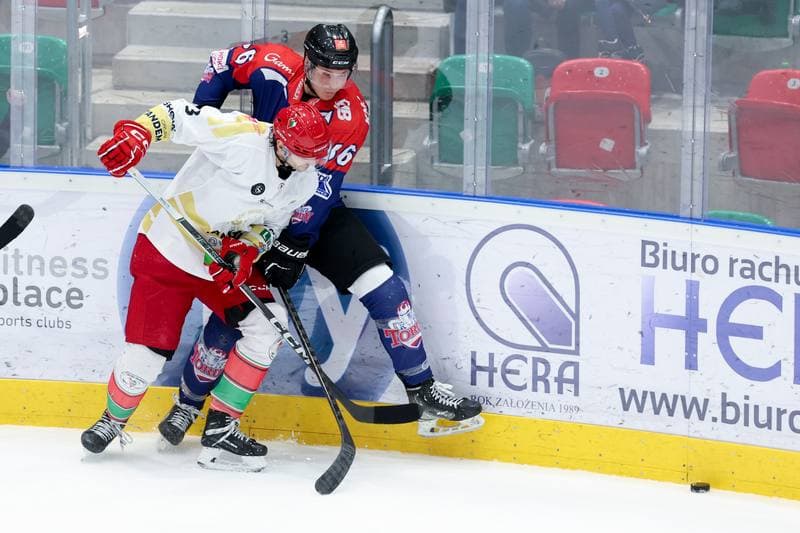 Ice Hockey. Tauron Hokej Liga. Zaglebie Sosnowiec - KH Energa Torun. 12.01.2024