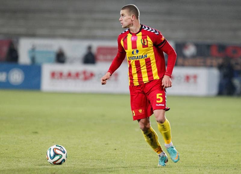 Football. T-Mobile Ekstraklasa. Gornik Zabrze - Korona Kielce. 16.02.2015