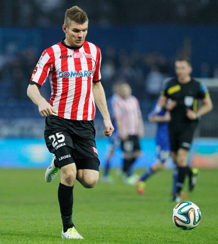 Football. T-Mobile Ekstraklasa. Ruch Chorzow - Cracovia Krakow. 10.04.2015
