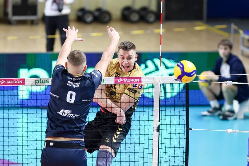 Volleyball. PlusLiga. GKS Katowice - Projekt Warszawa. 19.01.2024