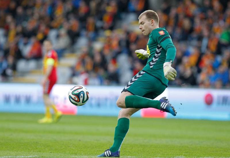 Football. T-Mobile Ekstraklasa. Korona Kielce - Ruch Chorzow. 17.04.2015