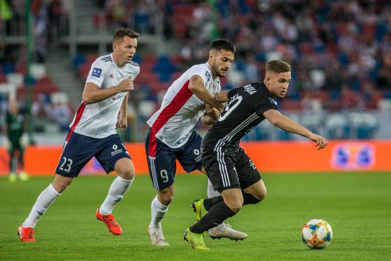 Football. PKO BP Ekstraklasa. Gornik Zabrze - LKS Lodz. 20.10.2019