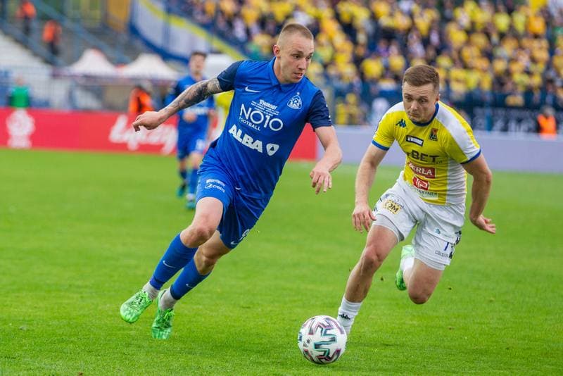 Football. Playoff Fortuna I Liga. Ruch Chorzow - Motor Lublin. 29.05.2022
