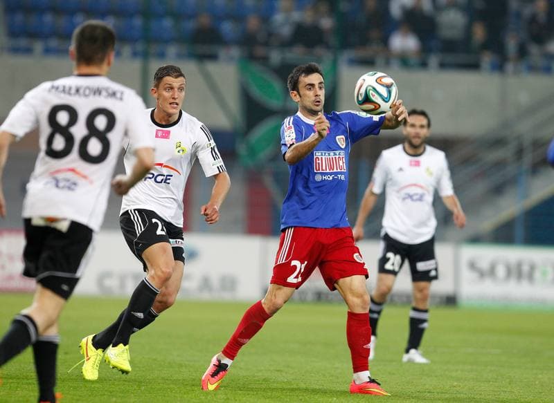 Football. T-Mobile Ekstraklasa. Piast Gliwice - GKS Belchatow. 19.05.2015