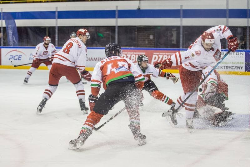 Ice Hockey. Euro Ice Hockey Challenge. Poland - Hungary. 10.11.2019