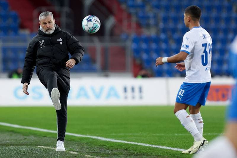 Football. Fortuna:Liga. Banik Ostrava - Viktoria Plzen. 13.02.2024