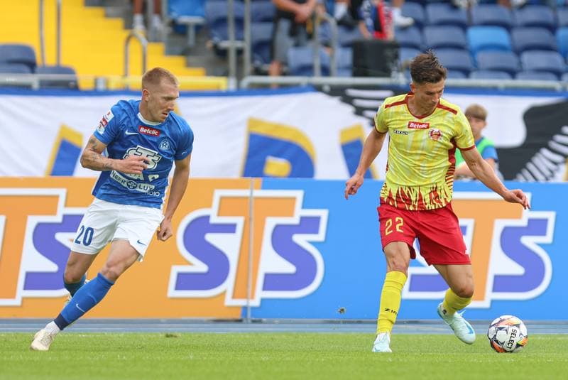 Football. Betclic I liga. Ruch Chorzow - Znicz Pruszkow. 28.07.2024