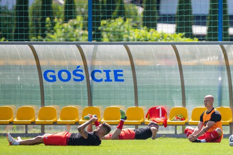 Football. Sparing. Kuznia Ustron - Piast Gliwice. 18.06.2022