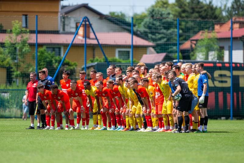 Football. Sparing. Kuznia Ustron - Piast Gliwice. 18.06.2022
