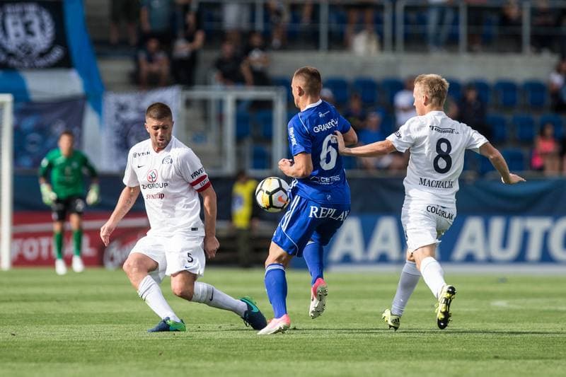 Football. HET Liga. 1 FC Slovacko - Banik Ostrava. 12.08.2017
