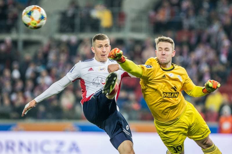 Football. PKO BP Ekstraklasa. Gornik Zabrze - Wisla Plock. 22.11.2019