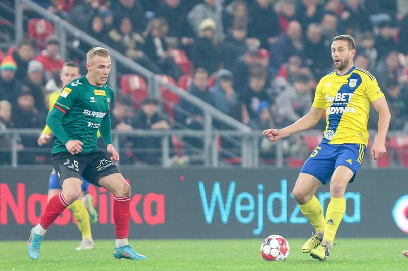 Football. Fortuna I Liga. GKS Tychy - Arka Gdynia. 01.03.2024