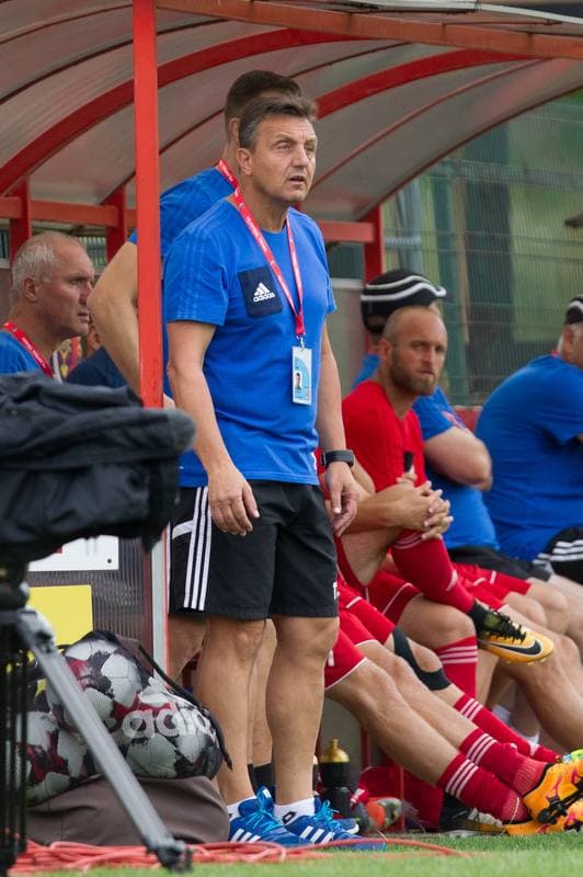 Football. Fortuna Narodni Liga. Fotbal Trinec - Olympia Praha. 19.08.2017