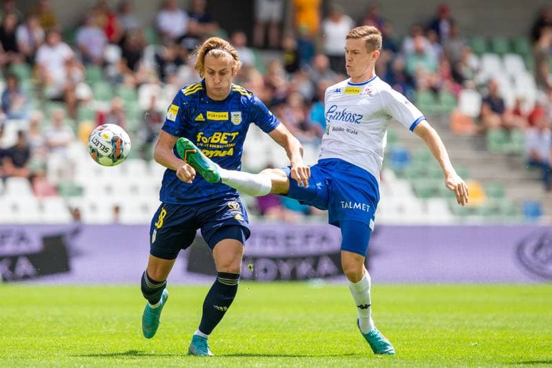 Football. Fortuna I Liga. Podbeskidzie Bielsko-Biala - Arka Gdynia. 17.07.2022