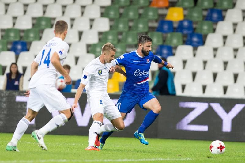 Football. Nice I Liga. Podbeskidzie Bielsko-Biala - Ruch Chorzow. 22.08.2017