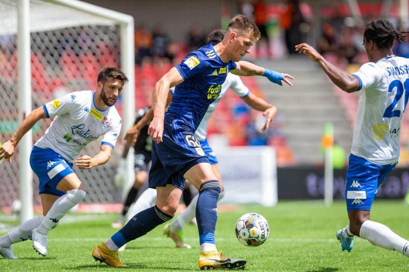 Football. Fortuna I Liga. Podbeskidzie Bielsko-Biala - Arka Gdynia. 17.07.2022