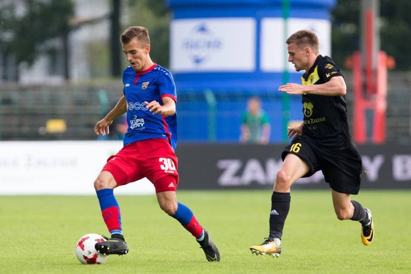Football. Nice I Liga. GKS Katowice - Odra Opole. 27.08.2017
