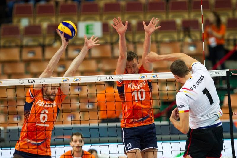 Volleyball. CEV EuroVolley. Netherlands - Belgium. 28.08.2017