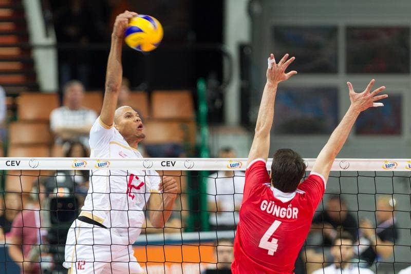 Volleyball. CEV EuroVolley 2017. Turkey - France. 28.08.2017