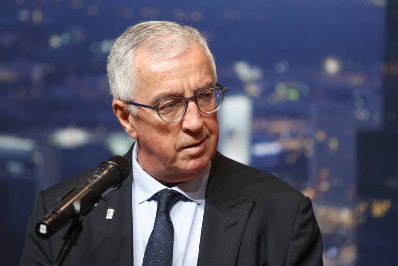 Ice Hockey. IIHF. Press Conference. 25.03.2024